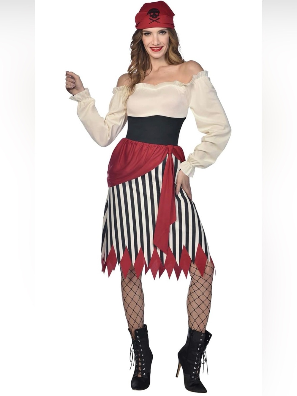 Lingway Toys Pirate Costume Women,Halloween Pirate Costume For Adult Women With